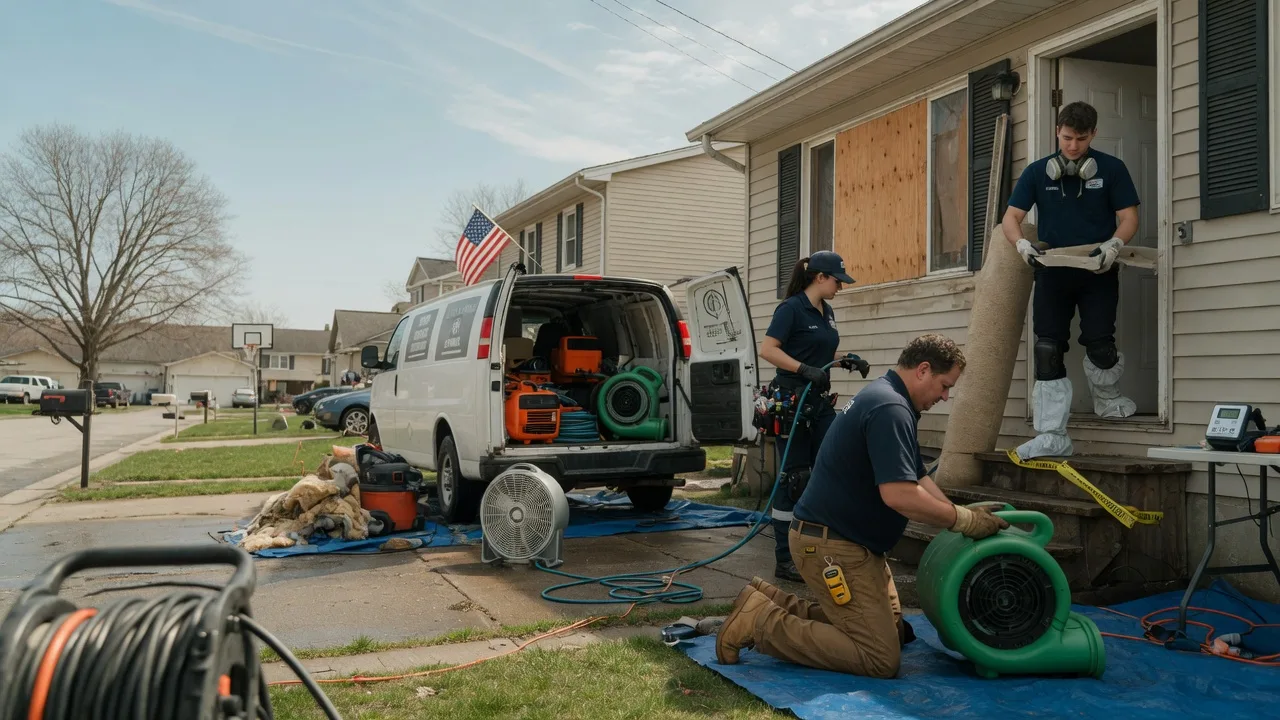 Water Damage Restoration in Garden City, IA near me